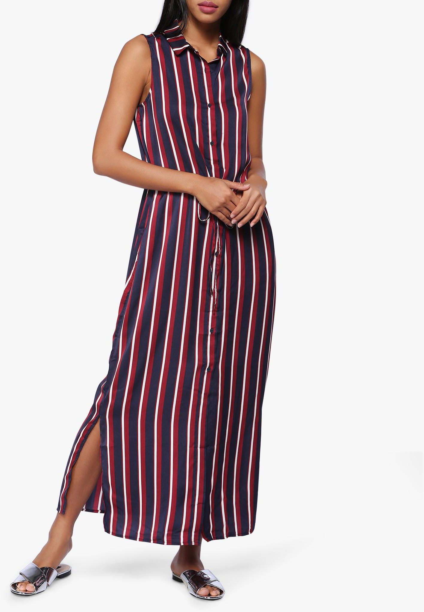 Flowy Striped Dress