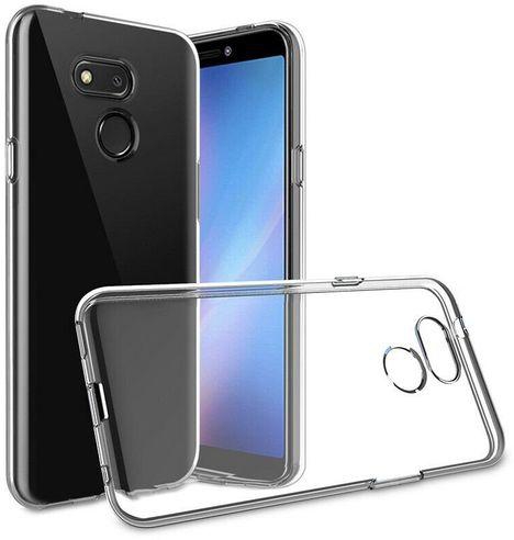 Armor TPU Silicon Back Cover For HTC Desire 12s - Transparent