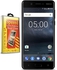 Soft Cover for Nokia 5 – Black + Speeed Glass Screen Protector