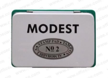 Modest Stamp Pad, 11 x 7 cm, Green