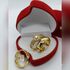 Romania Gold Wedding Ring Set E1