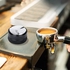 51mm Coffee Distributor Leveler for Delonghi Coffee Machine, Stainless Steel Tamper Tool, Espresso Coffee Tamper 51mm, Fits for Delonghi Portafilter Breville Coffee Machine(Black)