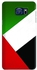 غطاء رفيع وانيق لهاتف سامسونج جالاكسي S6 Edge-Plus - بطبعة علم الامارات العربية المتحدة