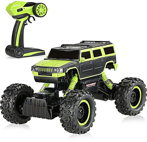 Click N’ Play Remote Control Car 4Wd Off Road Rock Crawler Vehicle 2.4 Ghz,