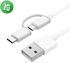 Xiaomi 2in1 micro/ type-c charging cable (Unpacked)