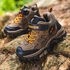 Fashion Boys And Girls Leisure Sports Hiking Boots-Brown
