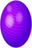 65cm Gym Ball Anti Burst Fitness Exercise Yoga Core Pregnancy Birthing Ball Purple 65centimeter