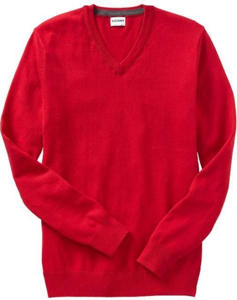 اولد نافي جاكيت رياضي بقبة على شكل في للرجال احمر XL