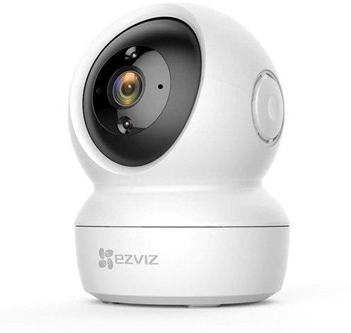 EZVIZ, C6N Pan/Tilt Camera FHD Indoor Dome Security Smart IR Night Vision