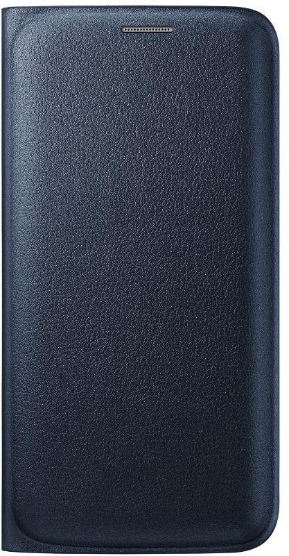 Flip Wallet Case for Samsung Galaxy S6 Edge - Black