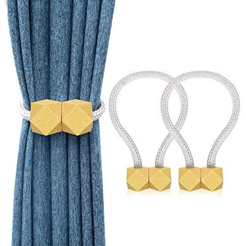 Home Window Curtain Tie Backs Clips Strong Magnetic Office Decor Drape 