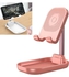 Portable Mobile Phone Tablet Desktop Holder Pink