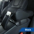 Leather Car Armrest Pad - Black