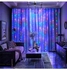 Curtain Lights 9.8X6.5Ft 200 LED USB-Powered Fairy Lights(Multi-Color)