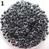 Generic 500Pcs 2mm Round Glass Seed Beads For DIY-Dark Purple