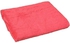 one year warranty_Cotton Solid Washcloth, 140X70 Cm - Pink