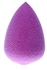 Makeup Sponge Blender Cosmetic Puff Flawless Shaped Water Droplets  purple