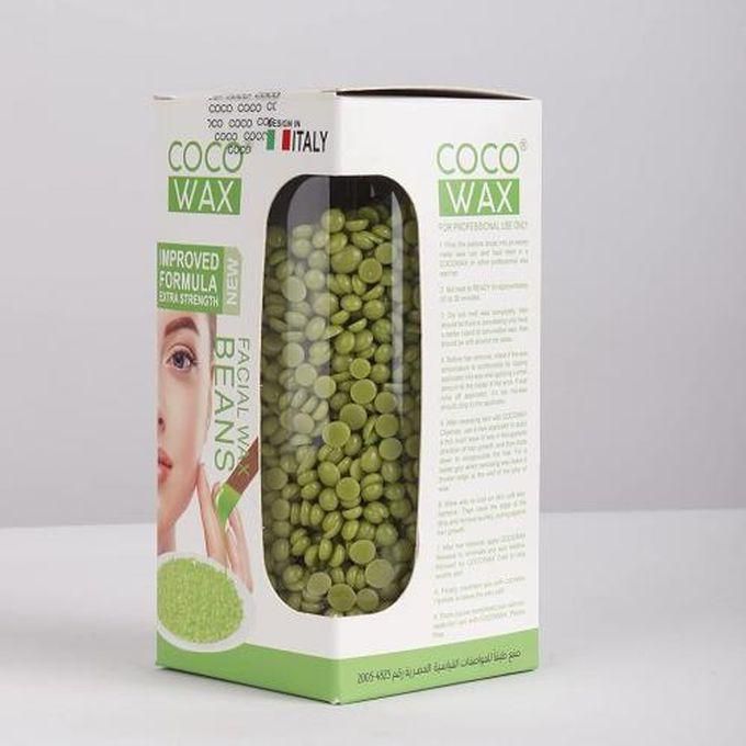 Coco Wax Beans Facial & Body Wax - Green Apple - 330gm