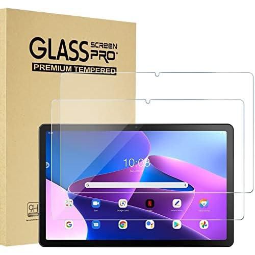 2 Pack ProCase Screen Protector for Lenovo Tab M10 Plus 3rd Gen 10.6 Inch 2022, Tempered Glass Screen Film Guard for 10.6” Lenovo Tab M10 Plus Gen 3 TB125FU TB128FU TB128XU 2022 Release -Clear