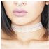 Fashion Women Gift Gothic Punk Retro Bohomian Lace Collar Choker Charm Necklace Jewelry-Black