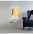 Modern Beige Piped Table Lamp