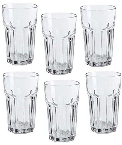 Ikea Pokal Glasses 12 Oz Tumbler - Set of 6