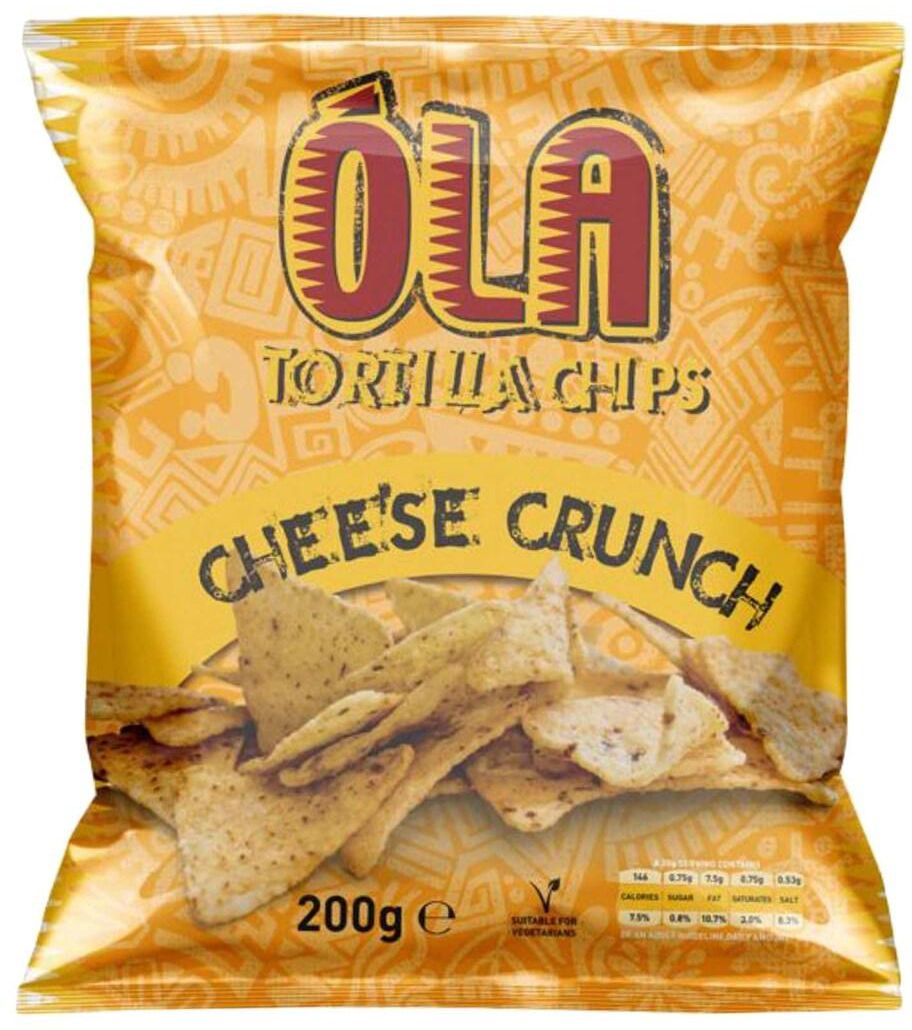 Ola Cheese Tortilla Chips 200g