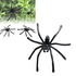 Sanwood 30Pcs Soft Plastic Prank Toy Replica Prop Party Decor Realistic Fake Spiders