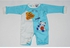 Andora Baby Body Jumpsuit + Bib - Blue Sky