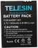 Telesin Replacement 1300mah Battery For Gopro Ahdbt-301 Hd Hero 3