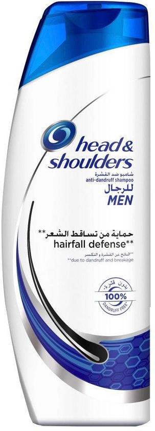 Head & Shoulders - Hair Fall Defense Anti-Dandruff Shampoo 600ml- Babystore.ae