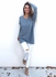 Women's Fashion V-Neck Long Sleeve Thin Sweater