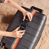 Rainbow Password Safety Belt Adjustable Travel Luggage Strap Suitcase Strap Stylish Non-Slip Luggage Strap Lock Suitable for All Kinds of Suitcases (1)