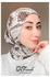 Farah Kuwaiti Bandana Hijab Turban: Stylish Cotton Print With Rust-Free Capsules - Style-101