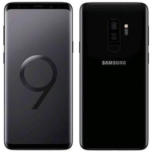 Samsung Galaxy S9 Plus (S9+) 6.2-Inch QHD (6GB,64GB ROM Android 8.0 Oreo, 12MP + 8MP Single SIM 4G LTE - Black + Free Pouch
