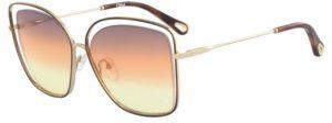 CHLOE Cat-Eye Havana Gold Sunglasses For Women CL-CE133S-205-60