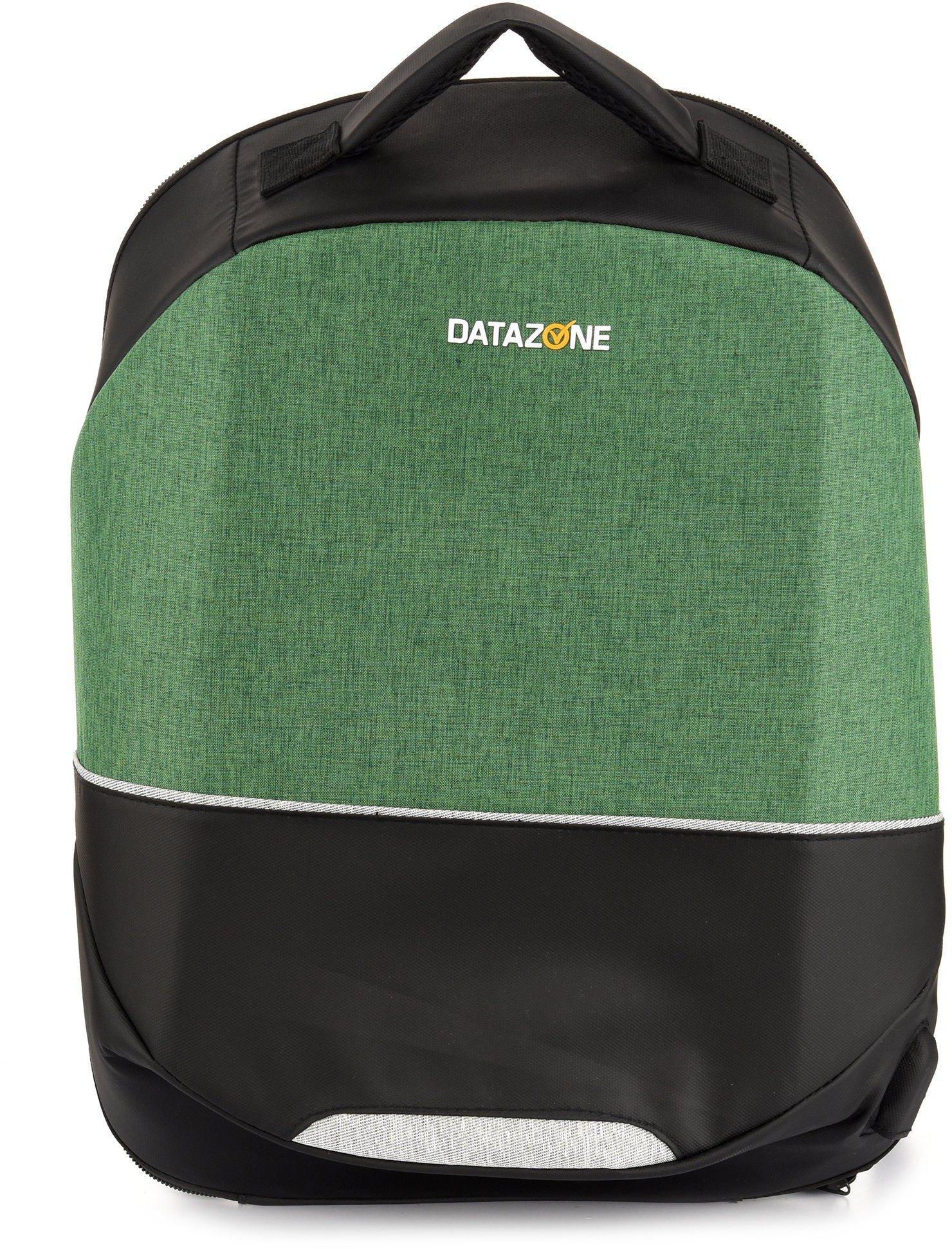DATAZONE backpack, 15.6 Inch, waterproof laptop backpack, USB, Green