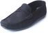 Get Vinitto Suede Slip On Shoe For Men, 44 EU - Black with best offers | Raneen.com