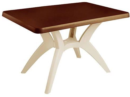 Diana Table, 80x120 cm, Brown / Beige - KM-EG26-92