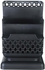 Get Lythplast Plastic Remote Organizer, Rattan Shape, 3 Shelves, 18×13 cm - Black with best offers | Raneen.com