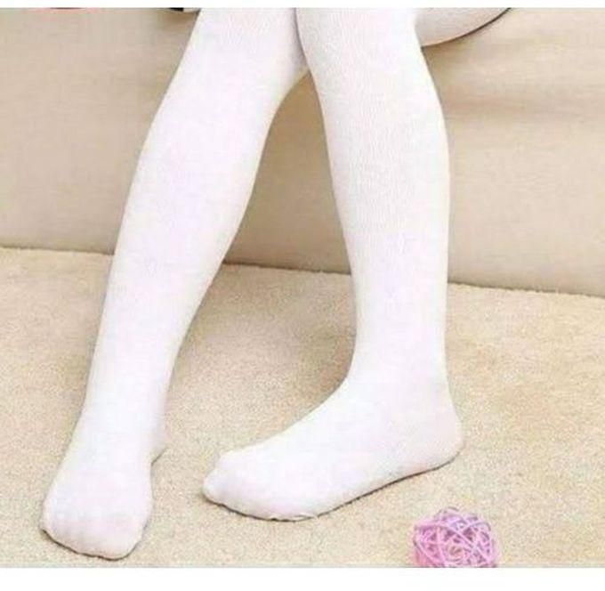 BABY Winter Wohl Tights - White