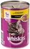 Whiskas Chicken Dry Food Adult 1+ years 3kg & Chicken In Gravy Cat Food - 400G