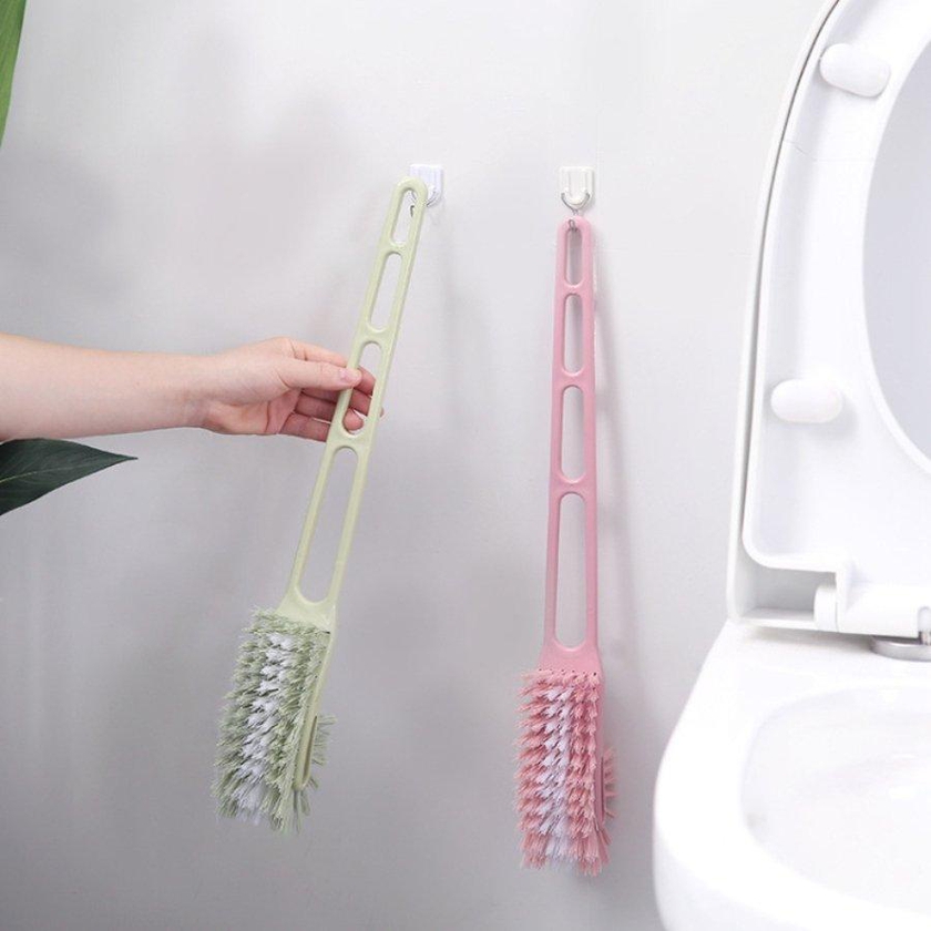 Household Bathroom Long Handle Plastic Cleaning Brush