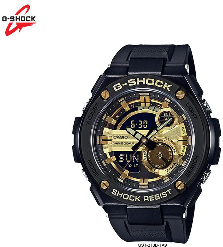 Casio G Shock Combination Analog Digital Watch - GST-210B