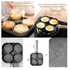 Four-Hole Pancake/Egg Frying Pan Non-Stick