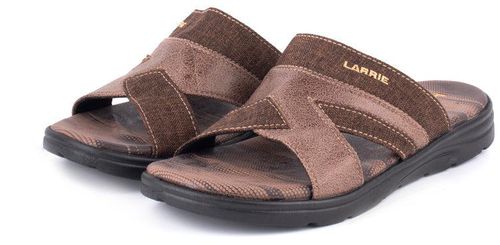 LARRIE Open Toe Double Strap Sandals - 6 Sizes (Brown)
