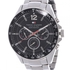 Tommy Hilfiger Men's Black Dial Stainless Steel Band Watch - 1791104