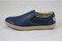 Shoebox Leather Casual Shoes - Navy Blue
