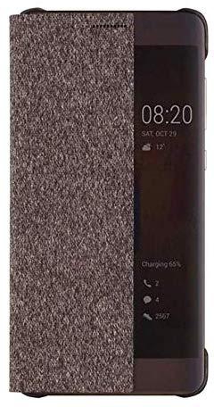 Huawei Mate 9 Pro Smart View Flip Cover Case - Brown