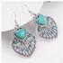 Bluelans Specifications:<br />Hook design and hollow turquoise decor, attractive and charming.<br />Elegant earrings, perfect for daily wear and special occasions.<br />Ideal for matching with your dress, t-shirts or most of your costume.Type: Hook Earrings<br />G